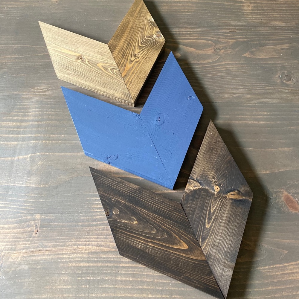 Custom Chevron Arrow Wall Decor Medium